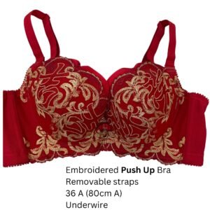 Red PushUp Bra